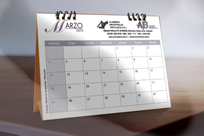 almanaques de escritorio